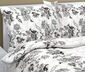 Lenjerie de pat din crep Floare agățătoare, 140 x 200 cm, 70 x 90 cm