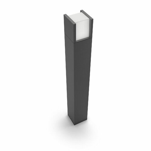 Philips Arbour UltraEfficient zewnętrzna lampasłupkowa LED 3,8 W 2700 K 77 cm, antracyt