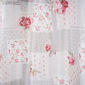 Patchwork függöny szürke, 140 x 250 cm