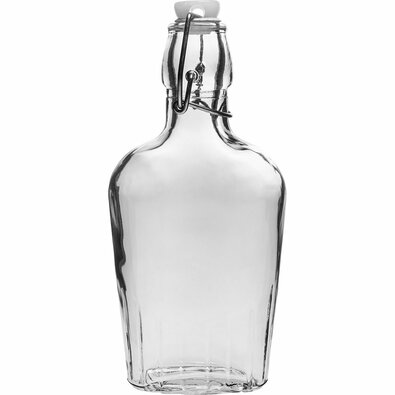 Szklana butelka z zamknięciem na klips, 0,25 l