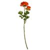 Umělá květina Gerbera 60 cm, oranžová