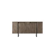 Luxe Walnut and Black szekrény