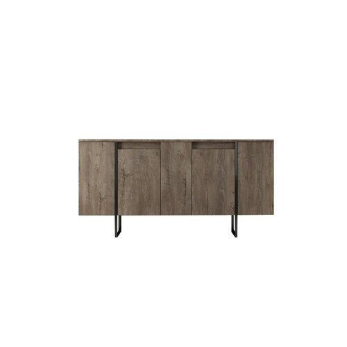 Schrank Luxe Walnut and Black
