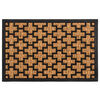 Kokosnussmatte Criss Cross, 40 x 60 cm