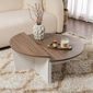 Konferenční stolek Orion Walnut White