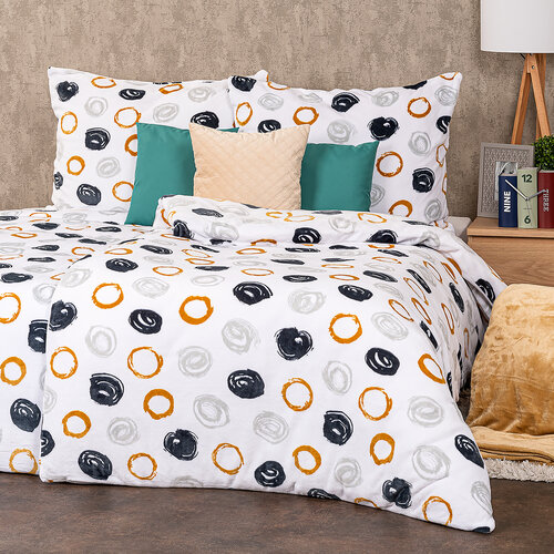 4Home Постільна білизна Dotty мікрофланель, 140 x 200 см, 70 x 90 см