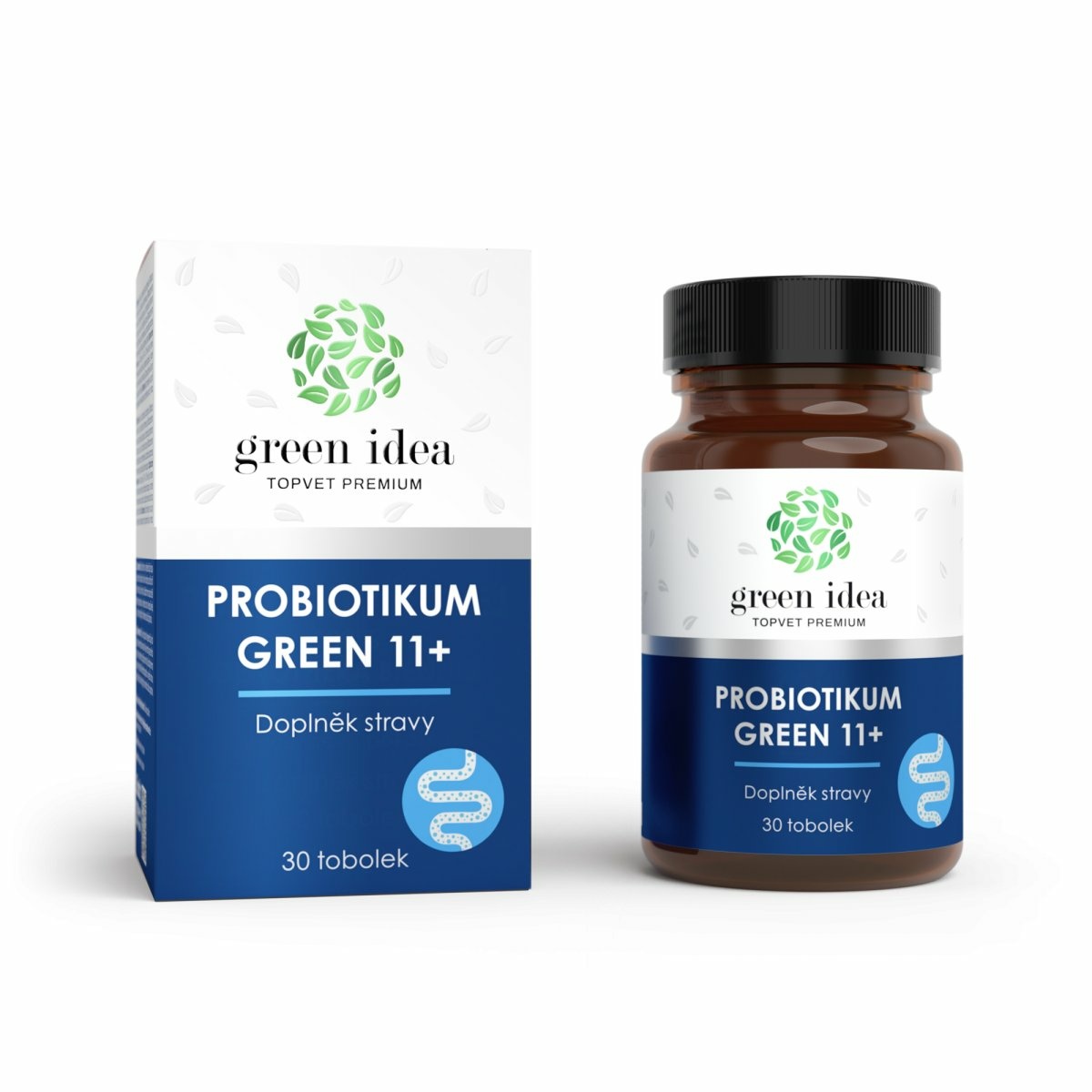 Fotografie Topvet Probiotikum GREEN 11+, 30 tobolek