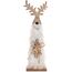 Karácsonyi fa Rénszarvas Ervin fehér, 30 cm