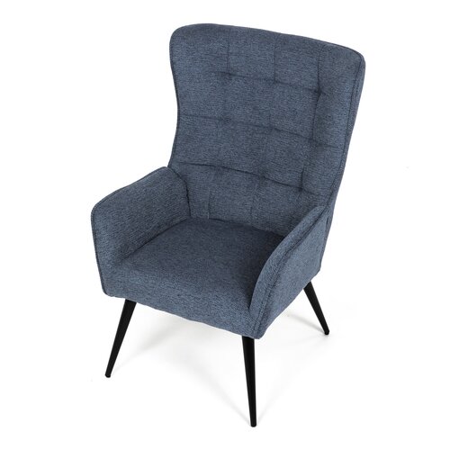 Fotel relaksacyjny 315 BLUE2, ciemnoniebieski