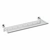 SAPHO XR422 X-Round Handtuchhalter klappbar mit Haken 65 cm, silber