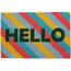 Wycieraczka kokosowa Hello colour, 39 x 59 cm