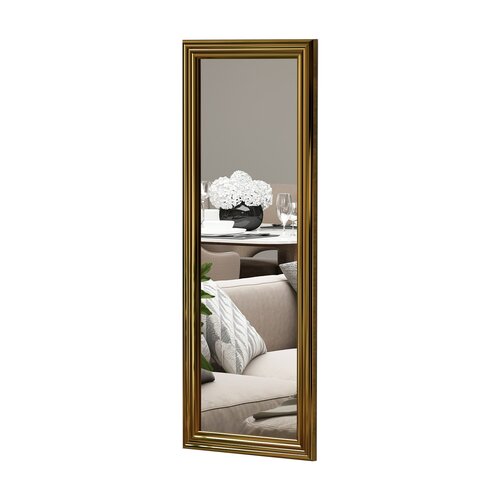 Zrcadlo Smooth Gold 40 x 105 cm