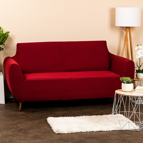 4Home Multielastični prevlek za dvojni foteljComfort bordo, 140 - 180 cm