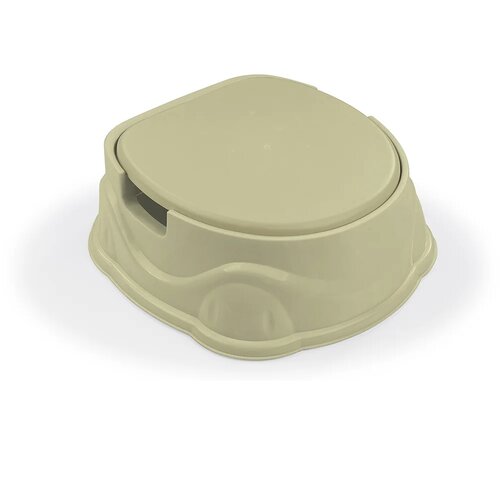 Oliță Down 3in1, suport scaun WC, scaun, verde deschis, 20 x 34,5 x 37 cm