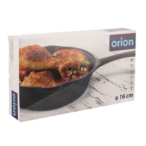 Orion öntöttvas sütő serpenyő, 16 cm