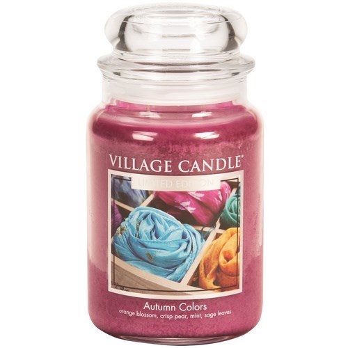Village Candle Vonná svíčka ve skle Barvy podzimu - Autumn Colors, 645 g
