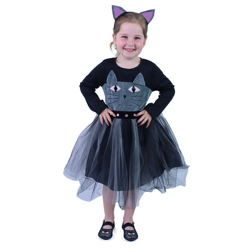Rappa Kinderkostüm Katze, Größe S