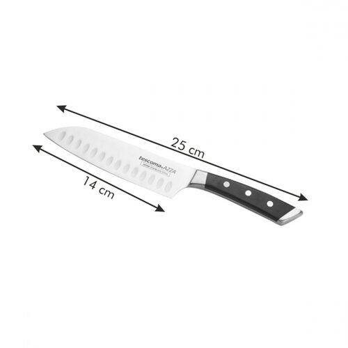 Tescoma Nůž japonský AZZA SANTOKU, 14 cm - thumb (1)