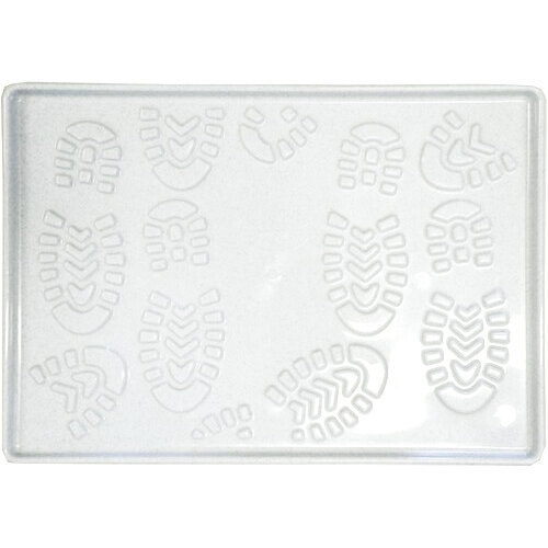 Schuhabtropfschale, 49 x 35 cm, Hellgrau