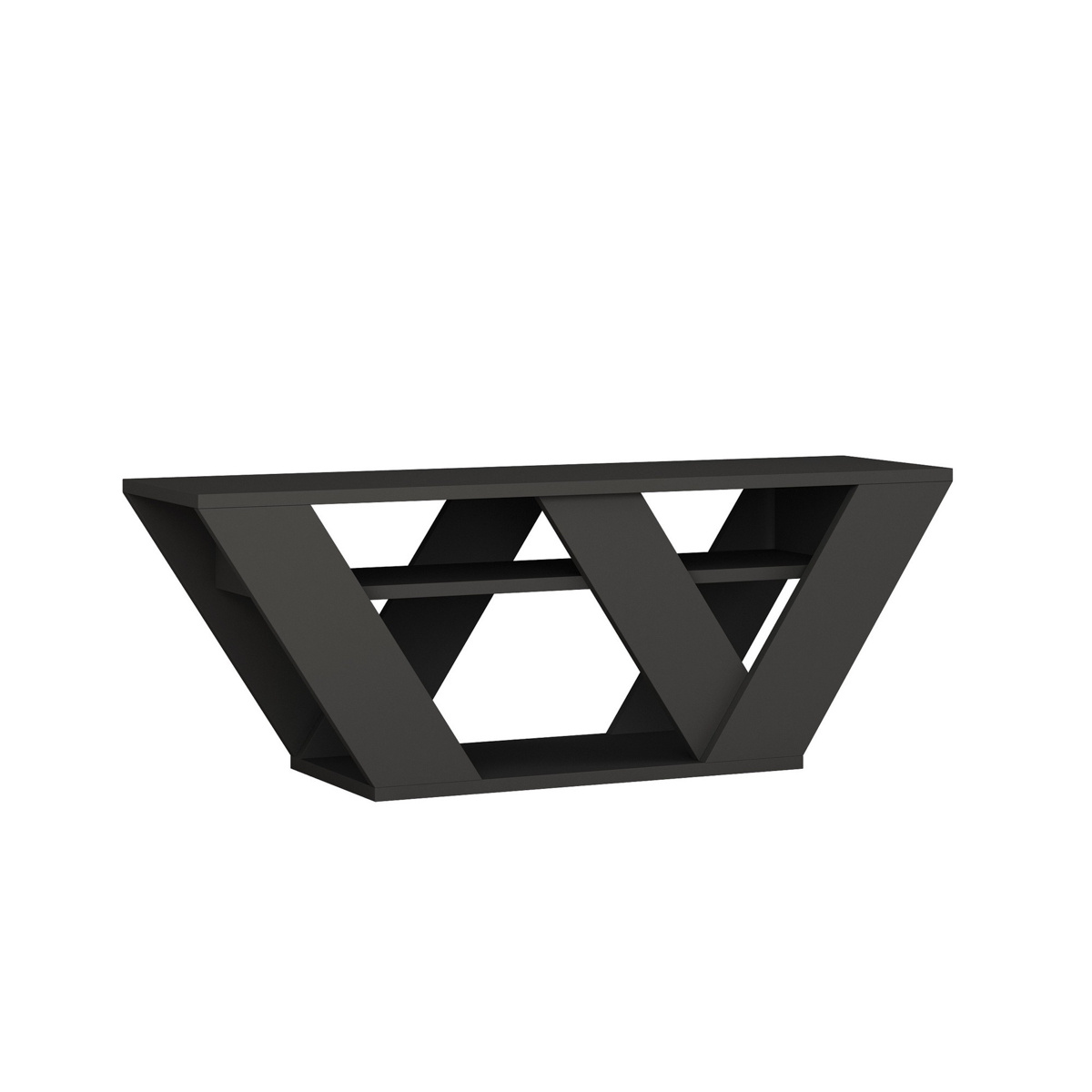 TV stolík Pipralla Anthracite