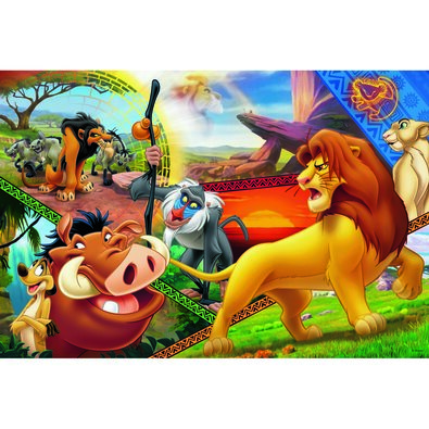 Trefl Puzzle Król Lew, 100 elementów