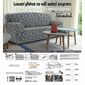 Spannbezug für Sofa Istanbul Grau, 180 - 240 cm