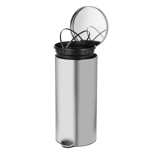 Alda pedálos kuka Soft Close Freedom Fresh 30 l,rozsdamentes acél matt