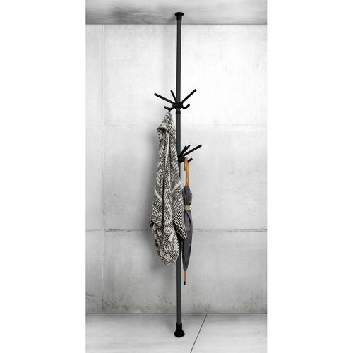 Wenko Set of 2 Herkules triple hooks, black