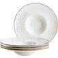 Mäser 4-piece gourmet plate set Pintar Alb maropuncte 26 cm