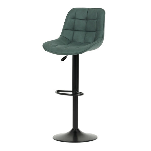 Barová židle polohovací SUEDE 360°, zelená
