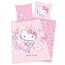 Lenjerie de pat din bumbac pentru copii Hello Kitty, 140 x 200 cm, 70 x 90 cm