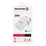 SWISSTEN Adaptér 230 V/2,1 A 10,5 W 2x USB, biela