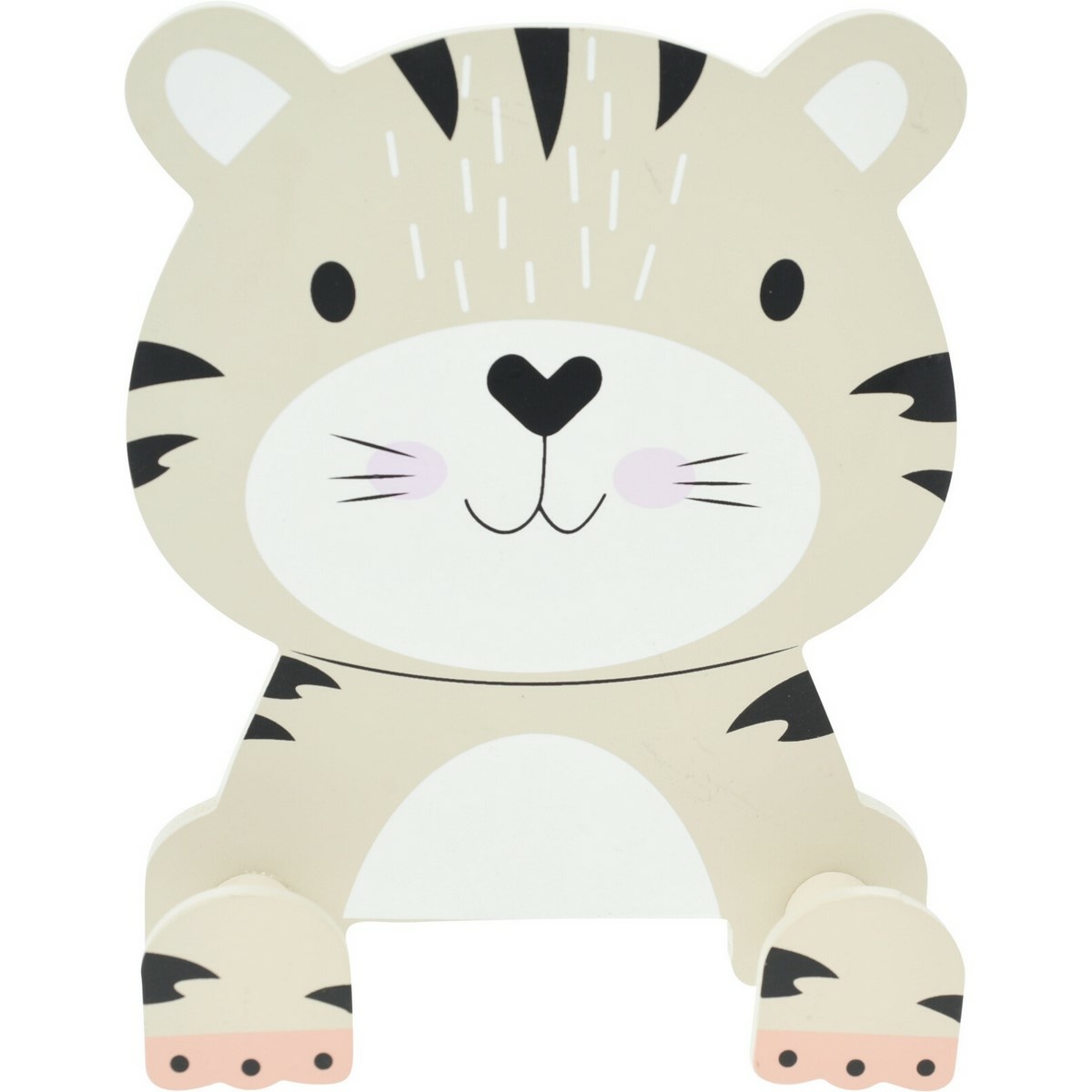 Hatu Tigris gyerek akasztó, 14 x 17 x 4,5 cm, MDF