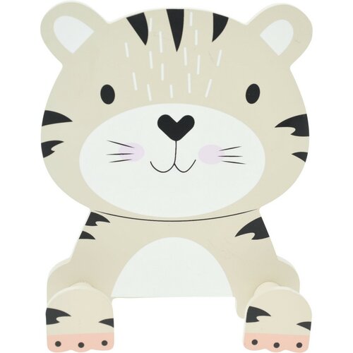 Hatu Otroški kavljiček Tiger, 14 x 17 x 4,5 cm,MDF