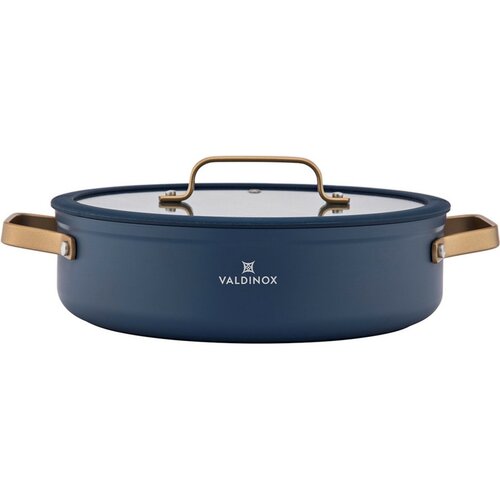 Valdinox Caserolă largă cu capac Giovanni 26 cm, 3,5 l