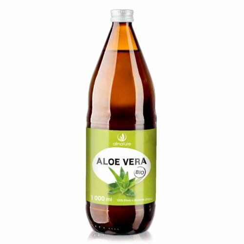 Allnature Aloe vera - 100% Bio šťáva 1 l