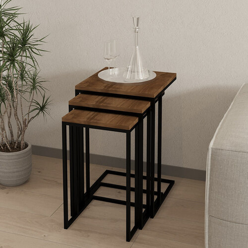 Odkládací stolek Pino, 3 ks