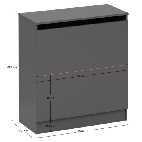 BETTY 2 papírszalag, grafit