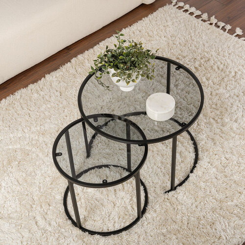 Stolik konferencyjny Black and Grey
