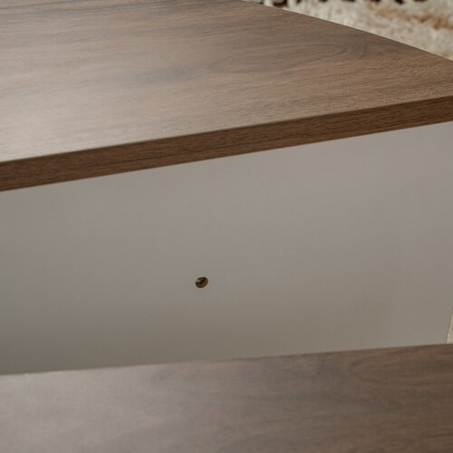 Couchtisch Orion Walnut White