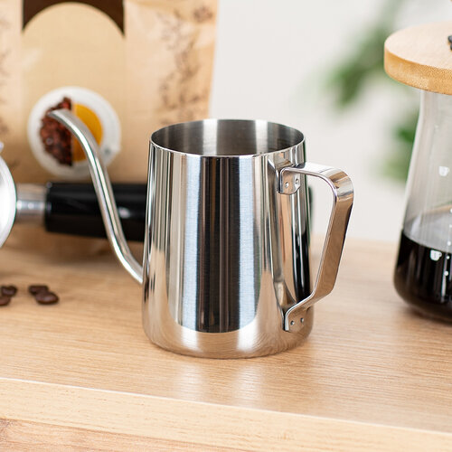 4Home Cana din oțel inoxidabil pentru cafea filtrată, 350 ml