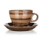 Banquet  Tasse mit Untertasse PALAS, 290 ml, braun