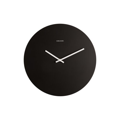Karlsson 5922BK designové nástěnné hodiny 31 cm, černá