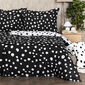 4Home Bavlnené obliečky Dalmatín čiernobiela, 160 x 200 cm, 70 x 80 cm