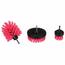 Sixtol Car DETAILING DRILL BRUSH PINK 3, 3 шт.