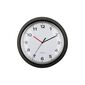 Karlsson 6006BK design ceas de perete negru, diametru 34 cm