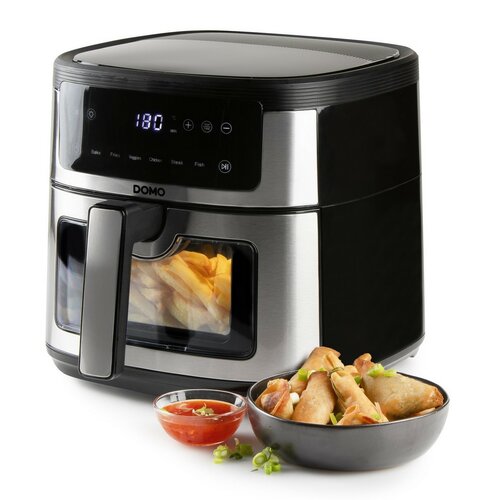 DOMO DO548FR horkovzdušná fritéza s průzorem, 6 l