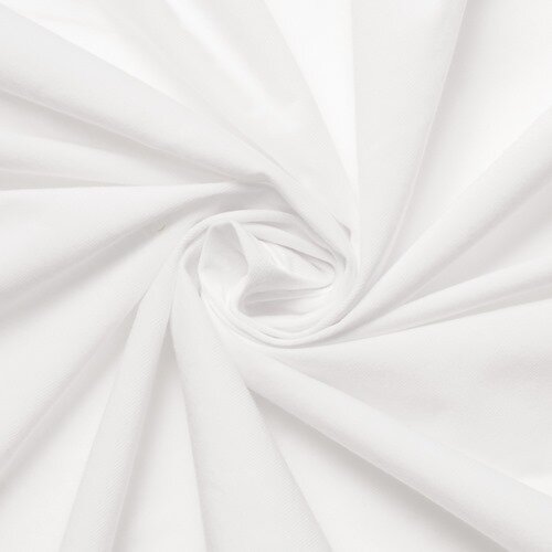 Matex Jersey neprepustna rjuha bela, 180 x 200 x 40 cm