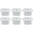 Orion 6-teiliges Set mit Ersatzkartuschen für Filterkannen (111968, 111990, 111991, 156019, 156020)