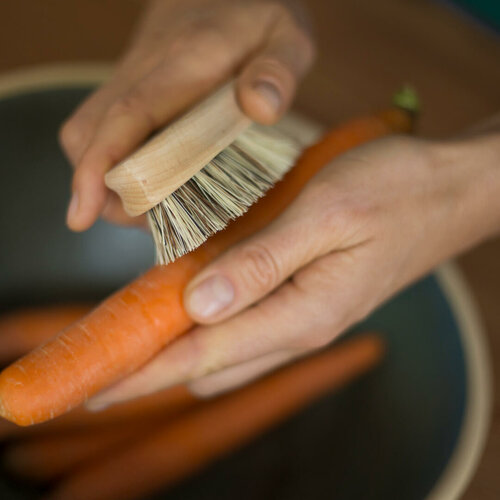 Tierra Verde Drevená kefa na zeleninu